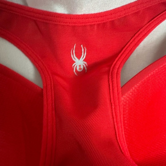 Spyder red Racer Back bra Size small - Picture 10 of 11